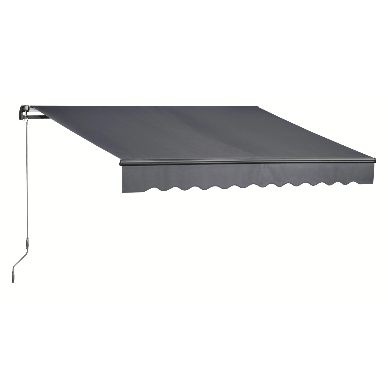 Výsuvná markýza poskytující stín na terase